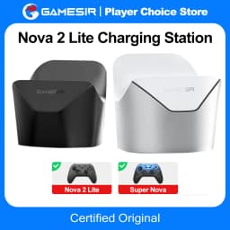 GameSir Gamepads Charger Dock Nova 2 Lite Super Nova Charging Station Original Stylish Dispay Stand Smart Start Stop Charging