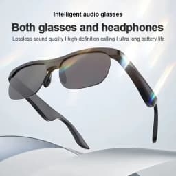 Lenovo 2400MP AI Remote Control Smart Recording Camera Glasses Voice Assistant Translator Wireless Bluetooth óculos inteligente