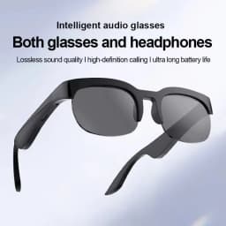Lenovo 2400MP AI Remote Control Smart Recording Camera Glasses Voice Assistant Translator Wireless Bluetooth óculos inteligente
