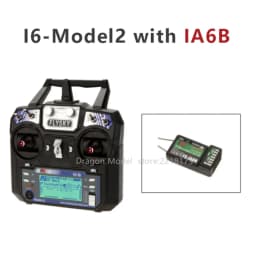 Flysky FS-i6 FS I6 2.4G 6ch RC Transmitter Controller FS-iA6 / FS-iA6B Receiver for Quadcopter DIY Drone