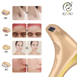 KODO 2026 High-end Customization Ice Laser Hair Removal Laser Epilator Permanent IPL Painless Photoepilator 4 in 1 Face and Body