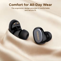 UGREEN Dots Wireless Earbuds Bluetooth 6.0 in Ear Buds Light Weight Headphones,Deep Bass Sound, 35H Play, Earphones With APP