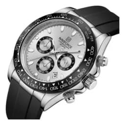NAVIFORCE Casual Men's Watch Waterproof Sports Quartz Clock Silicone Strap Chronograph Luminous Wristwatches Relogio Masculino