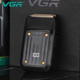 VGR 363 Razor Electric Shaver Professional Hair Trimmer Rechargeable Shaving Barber Beard Trimmer Foil Hair Shaver for Men