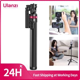 Ulanzi MT-78 Quick-Release Tripod for Camera Smartphone Fill Light Max1.85m Tripod Selfie with Remote Control