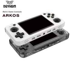 BOYHOM New Handheld Game Console 3.5-inch IPS Screen Linux RK3326 Retro Video Games Player 3000 mAh 64G