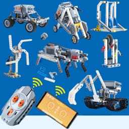 STEM 9686 Educational Set Technical Simple and Motorized Building Blocks School Students Learning Power Function Bricks Kids Toy