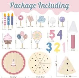 Wooden Kids Kitchen Toys Simulation Birthday Cake Toy Pretend Play Cutting Food Game Children Role Play Toy Gifts for Boy Girl