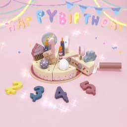 Wooden Kids Kitchen Toys Simulation Birthday Cake Toy Pretend Play Cutting Food Game Children Role Play Toy Gifts for Boy Girl