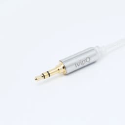 IvipQ-512 High Purity Silver Palladium Earphone Upgrade Cable, With/3.5/4.4/QDC/2PIN For KZ Gale Winter Cadenza Aria KZ EDX Pro
