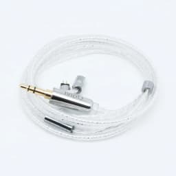 IvipQ-512 High Purity Silver Palladium Earphone Upgrade Cable, With/3.5/4.4/QDC/2PIN For KZ Gale Winter Cadenza Aria KZ EDX Pro