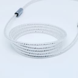 IvipQ-512 High Purity Silver Palladium Earphone Upgrade Cable, With/3.5/4.4/QDC/2PIN For KZ Gale Winter Cadenza Aria KZ EDX Pro