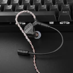 TRN RedChain Plus Gramr Gaming Earphone Upgrade Cable with Detachable Microphone 3.5mm 1.2M/2M Headphone TRN Official Store