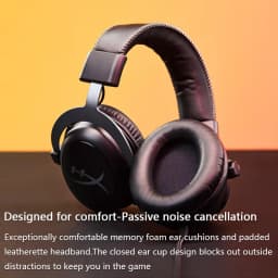 Major 4 Gaming Headset Hi-Fi 7.1 Surround Sound/Detachable Mic/USB Sound Card For PC PS Cloud 2 Wired Gaming Headphone