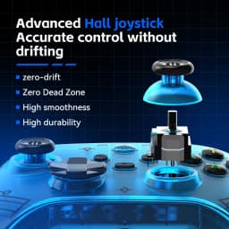 New G6 Wireless Controller Comes With a Dual Hall Joystick and a Back Button, Supporting Switch Computers, Android, iOS