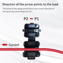 Tuya WiFi Energy Smart Meter 1CH 2CH 80A Current Transformer Clamp Monitor Solar PV System Power Production Consumption Monitor