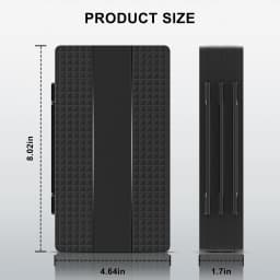 Game Card Case for Switch 2 & Switch OLED & Lite, Memory Storage Holder with 120 Game Card Slots and 240MicroSD Cards S