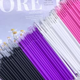 1000pcs/lot Eyelash Extension Cleaning Swabs Lash Lift Glue Remover Applicators Microblade Makeup Micro Brushes Tool