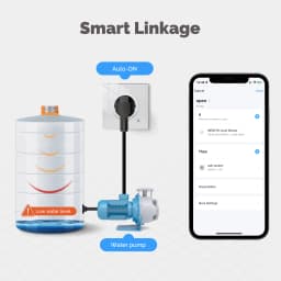 MOES WiFi/ZigBee Ultrasonic Water Level Detector - Smart Tank Monitor with Real-Time Alarms, Tuya APP Remote Control