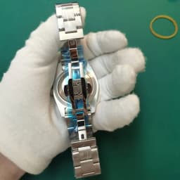 Sapphire Crystal Men's Watch Beat Quartz Chronograph 50M Waterproof Swimming Business Watches Men 316L Clock