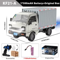 ZWN 1:16/1:18 RC CAR Simulation Drift Climbing Truck Led Light Small Cargo Remote Control Electric Toy Model for Kids Gifts