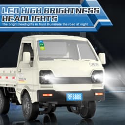 ZWN 1:16/1:18 RC CAR Simulation Drift Climbing Truck Led Light Small Cargo Remote Control Electric Toy Model for Kids Gifts