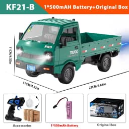 ZWN 1:16/1:18 RC CAR Simulation Drift Climbing Truck Led Light Small Cargo Remote Control Electric Toy Model for Kids Gifts
