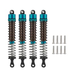 4PCS 52/55/62/70/75/85/95/100/110/120mm Shocks Absorber for 1/10 RC Truggy Buggy On-Road Touring Drift Racing Climbing Car Partt