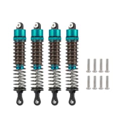 4PCS 52/55/62/70/75/85/95/100/110/120mm Shocks Absorber for 1/10 RC Truggy Buggy On-Road Touring Drift Racing Climbing Car Partt