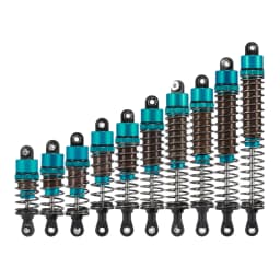 4PCS 52/55/62/70/75/85/95/100/110/120mm Shocks Absorber for 1/10 RC Truggy Buggy On-Road Touring Drift Racing Climbing Car Partt
