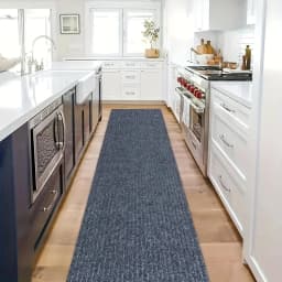 50cmX2m Kitchens Bedroom Rug Water Uptake Home Decor Self-adhesive Room Decoration Bathroom Rugs Solid Color Carpet Living Room