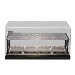 Collector 1:64 Scale Two-Story Parking Garage Diorama – Snap-Fit Assembly with Dust-Proof Cover & LED Lights, Storage Display