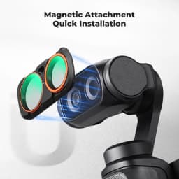 K&F CONCEPT ND Filters for Insta360 Luna Ultra Magnetic Filter UV CPL Black Mist 1-4 Variable Neutral Density Lens Filters