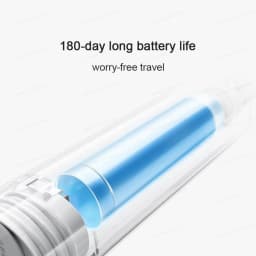 MIJIA Smart Servo-Oscillation Electric Toothbrush Pro, IPX8 Waterproof & Travel Lock, 180-Day Long Battery Life, App Control