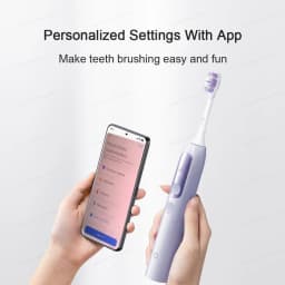 MIJIA Smart Servo-Oscillation Electric Toothbrush Pro, IPX8 Waterproof & Travel Lock, 180-Day Long Battery Life, App Control