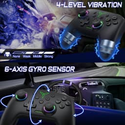BEBONCOOL Wireless Controller for Switch 2 with Joystick Double Vibration Compatible for Switch OLED/Lite Switch Remote Gamepad