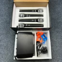 Original Shure SM58-V4 (1 Drag 4) Live Vocal Microphone Professional UHF Dynamic SHURE SM58 4-in-1 Wireless Microphone Set