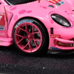 1/64 Model Car Wheels with Rubber Tires Dynamic Bearing Resin Rims 10.8mm Diameter Parts for MINIGT Diecast Model Cars