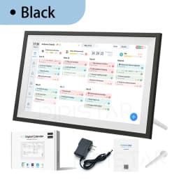 15.6 Inch WiFi Digital Family Calendar Smart Touchscreen Chore Chart Wall Desk Mountable Planner Schedules Digital Calendar