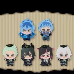 Twisted-Wonderland 10cm Riddle Rosehearts Cotton Doll - Chibi Stuffed Toy Print Keychain Pendant Gift