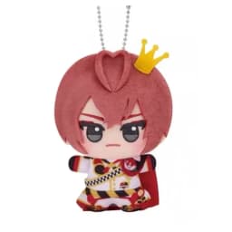 Twisted-Wonderland 10cm Riddle Rosehearts Cotton Doll - Chibi Stuffed Toy Print Keychain Pendant Gift