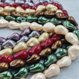Baroque Pearl Irregular Straight Hole Pearl Cross-border Popular DIY Bead Necklace Irregular Shaped Shell Pearl