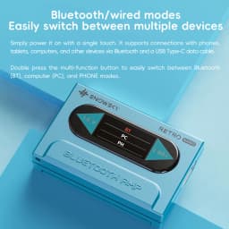 Snowsky/FiiO RETRO NANO Bluetooth DAC and Headphone Amplifier, LDAC/aptX Adaptive/aptX LL with 3.5mm/4.4mm