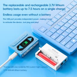 Snowsky/FiiO RETRO NANO Bluetooth DAC and Headphone Amplifier, LDAC/aptX Adaptive/aptX LL with 3.5mm/4.4mm