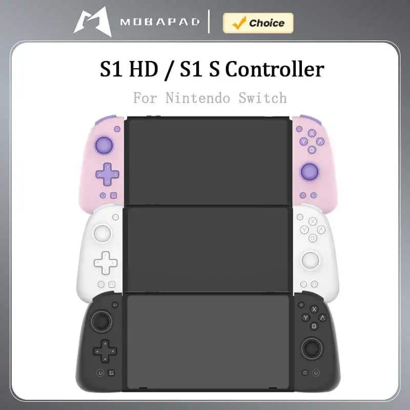 MOBAPAD S1 HD / S1 S Game Controller,Gamepad with Hall Joystick Console For Nintendo Switch NS OLED Joypad