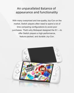 MOBAPAD S1 HD / S1 S Game Controller,Gamepad with Hall Joystick Console For Nintendo Switch NS OLED Joypad