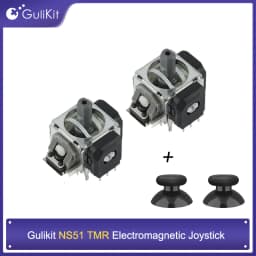 GuliKit TMR Electromagnetic Joystick for PS5 Xbox PS4 Switch Pro Controller Replacement Thumbstick No Drift Repair Parts