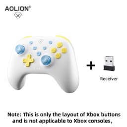 Aolion Wireless Controller For Nintendo Switch Controller Pro Gamepad Turbo Function For Nintend Switch 2/Lite/PC/iOS/Android