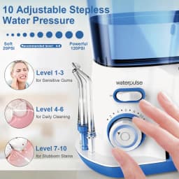 Oral Irrigator Dental Water Flosser for Teeth High Pressure Electric Dental Irrigator Water Flosser Mouth Washing Machine 800ML