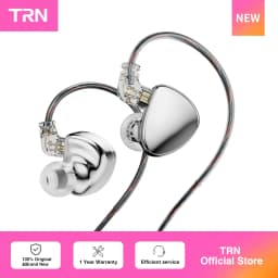 TRN MT5 Earphones Dual Dynamic Driver In-Ear Monitors Headphones